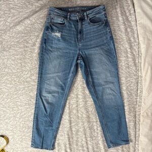 American Eagle Blue Mom Jeans